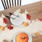 Linen Textured Fall Halloween Table Runner 70 Inches Long -13 x 70 Inch
